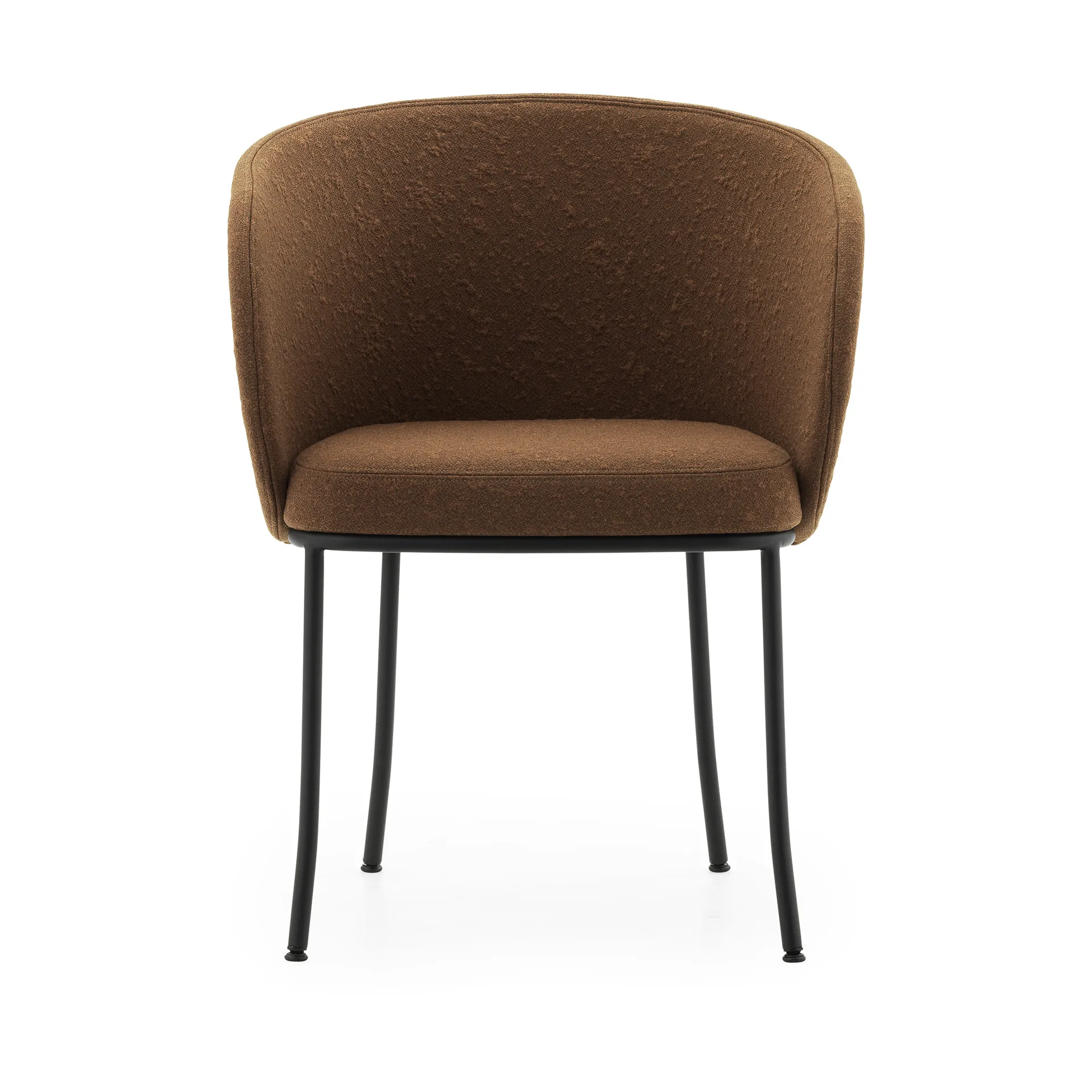Knit 扶手椅, Brandy-黑色 steel Normann Copenhagen