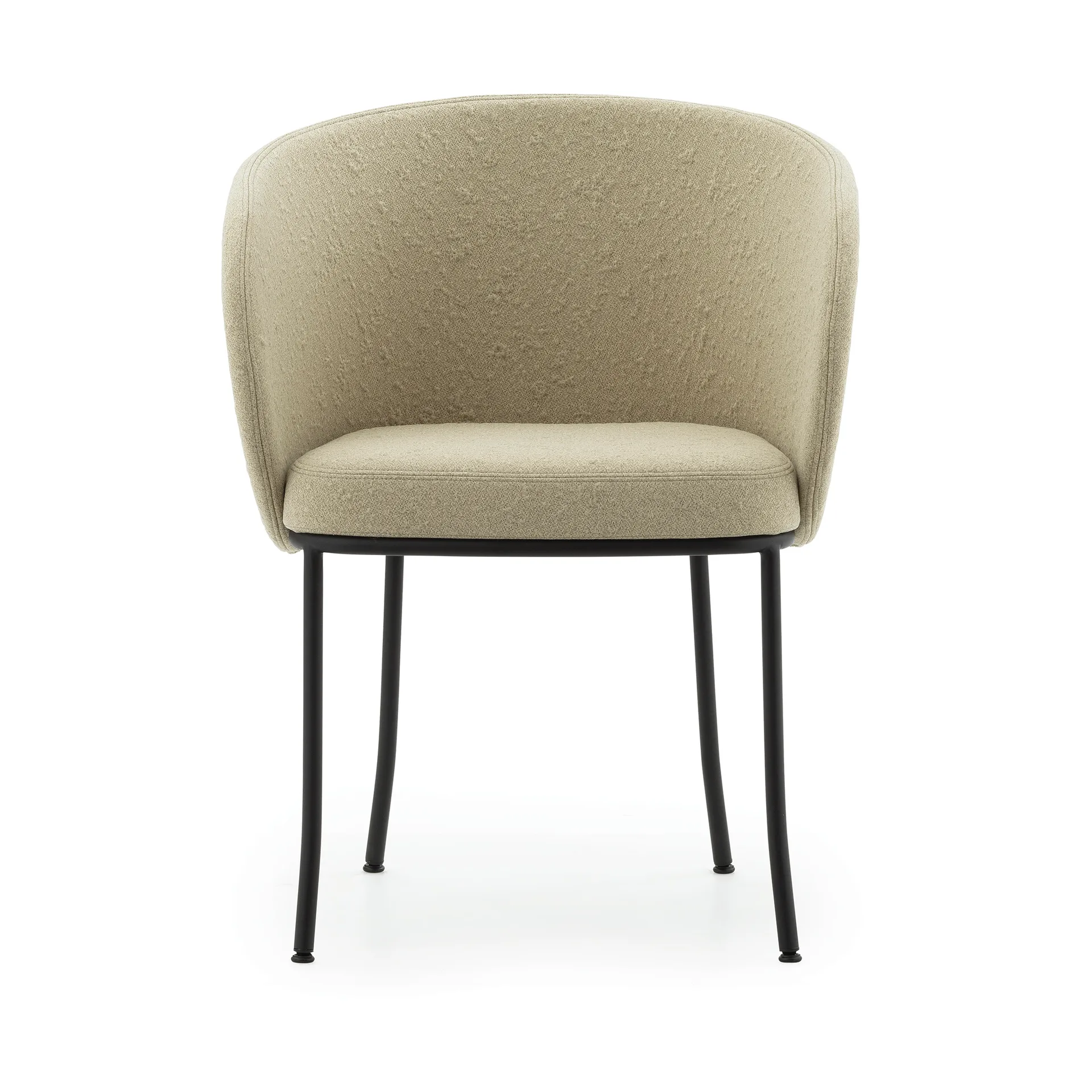 Knit 扶手椅, 沙色-黑色 steel Normann Copenhagen