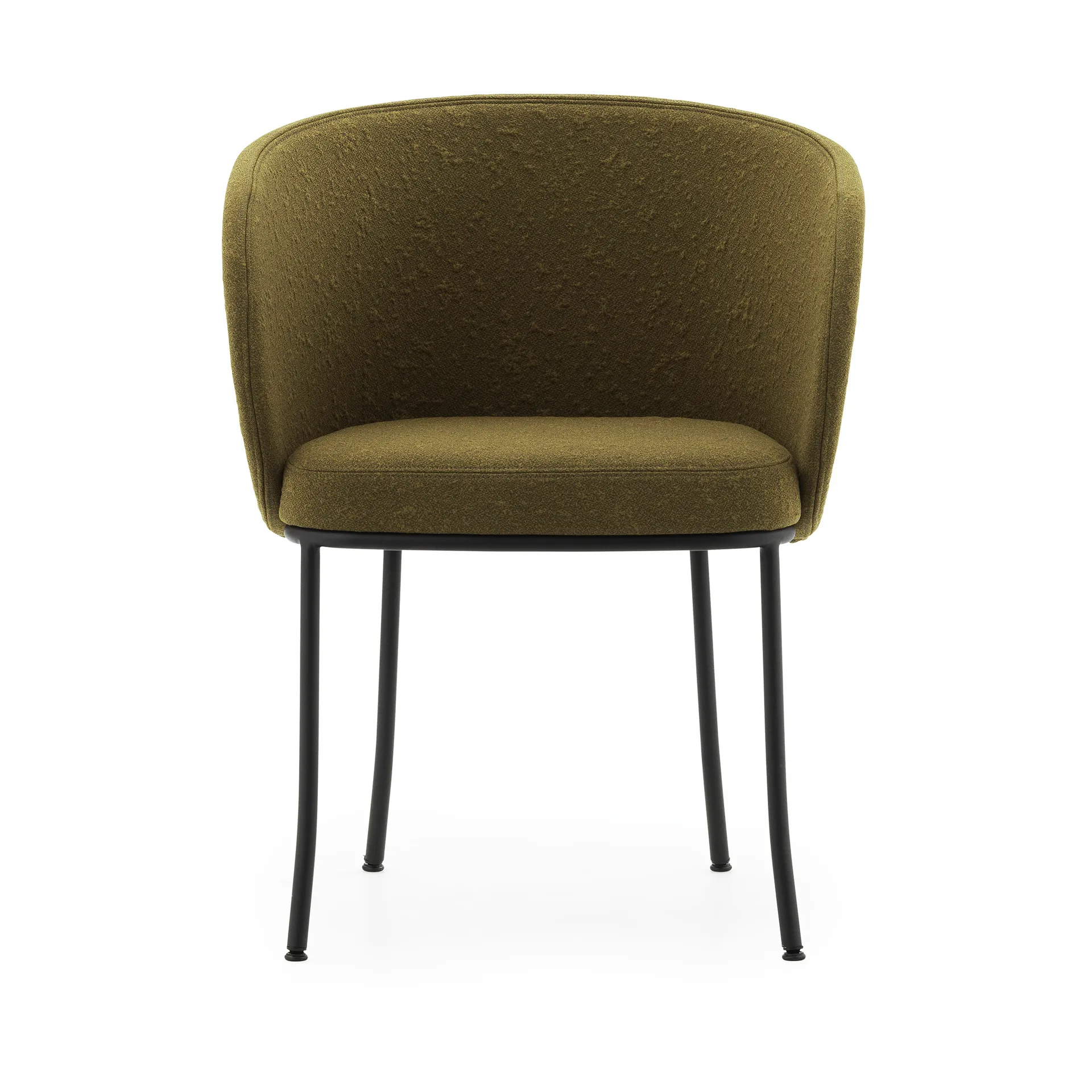 Knit 扶手椅, 橄榄色-黑色 steel Normann Copenhagen