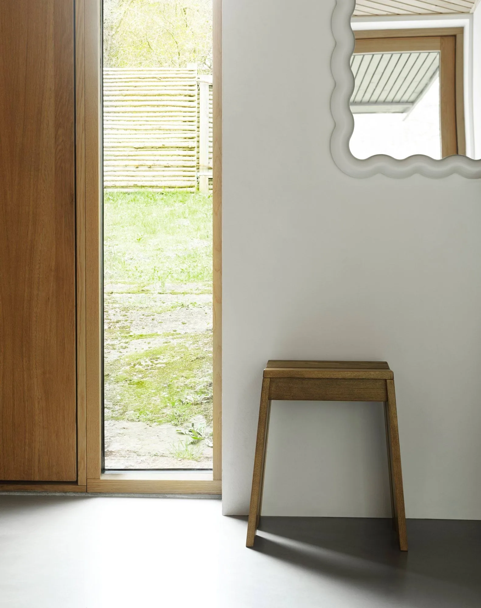 Let 北欧简约凳子小凳, 橡木色 Normann Copenhagen