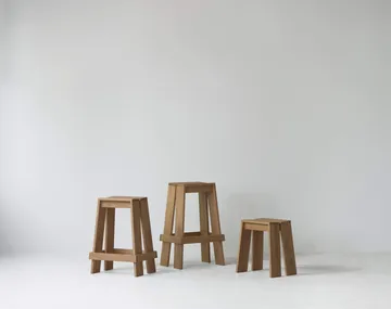 Let 北欧简约凳子小凳 - 橡木色 - Normann Copenhagen