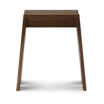 Let 北欧简约凳子小凳 - 棕色染色白蜡木 - Normann Copenhagen