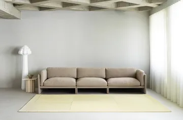 Level 羊毛地毯 - 浅黄色_170x240cm - Normann Copenhagen