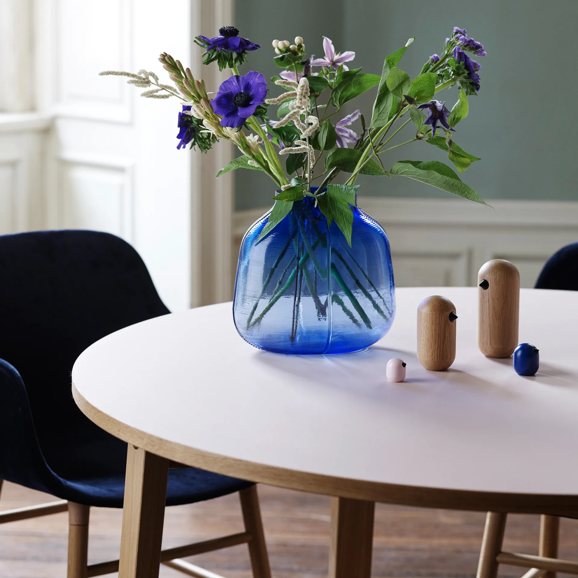 Little Bird 彩色款, 玫瑰色_3cm Normann Copenhagen