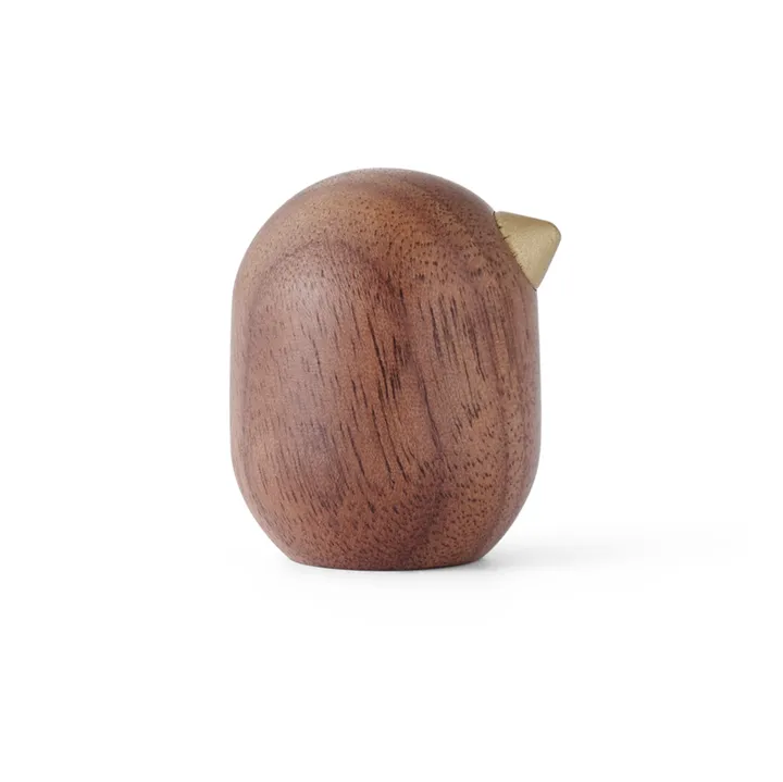 Little Bird 胡桃木造型摆件 - 3cm - Normann Copenhagen