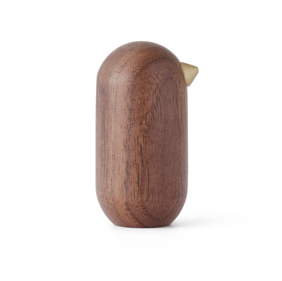 Little Bird 胡桃木造型摆件, 5cm Normann Copenhagen