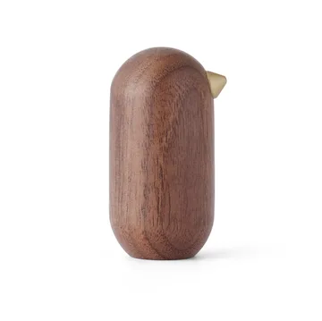 Little Bird 胡桃木造型摆件 - 5cm - Normann Copenhagen