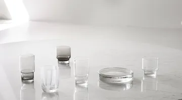 Mass 杯碟 Ø17 - 玻璃色 - Normann Copenhagen