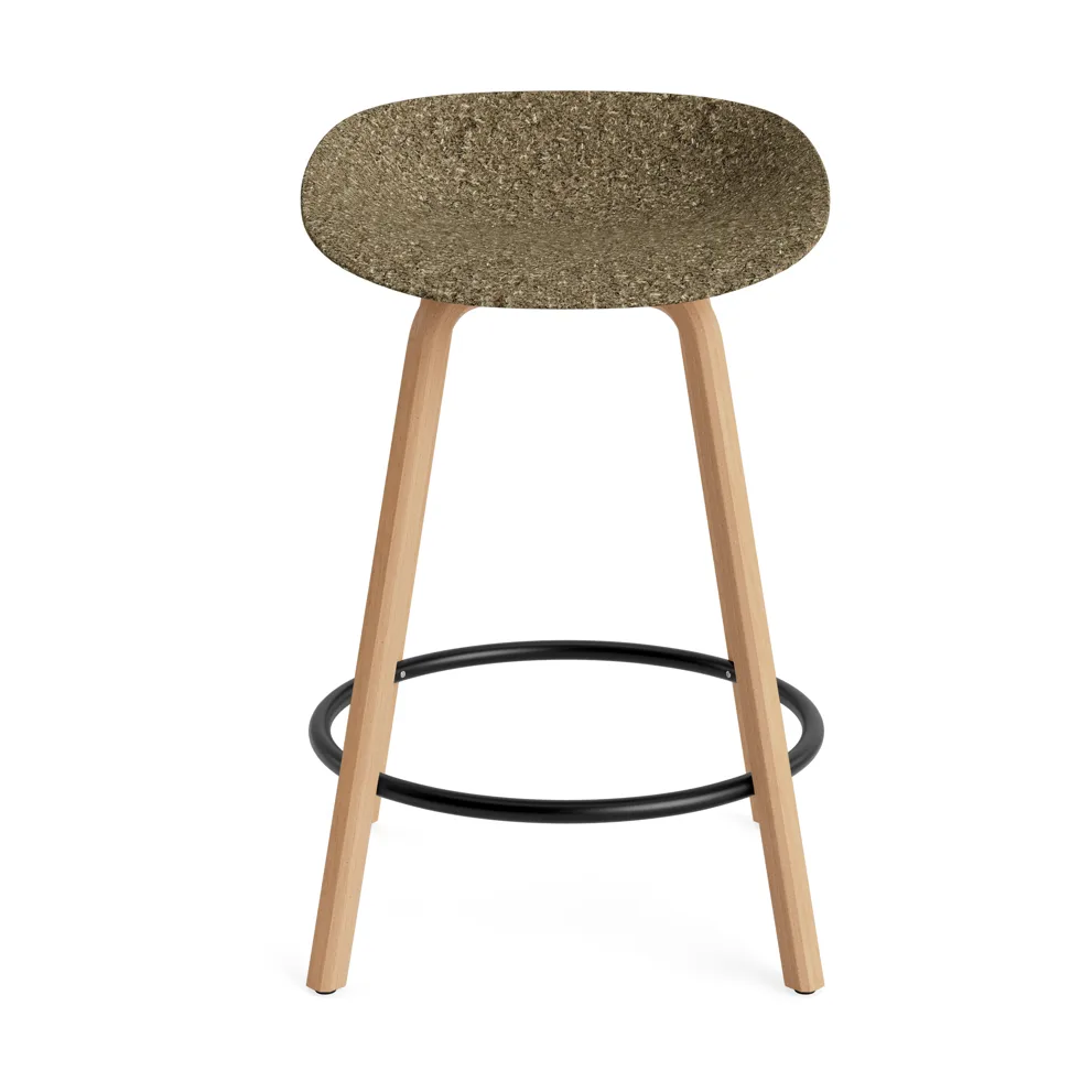 Mat 高脚凳 65cm, 海藻色_山毛榉_黑色钢材 Normann Copenhagen