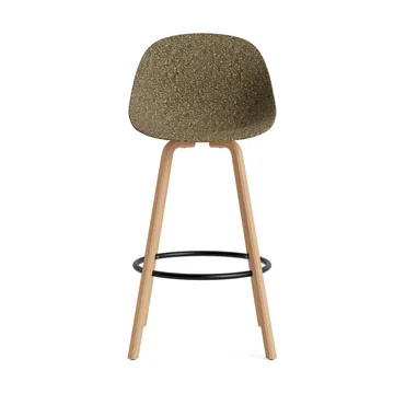 Mat Bar Chair 高脚凳 75cm - 海藻色_山毛榉_黑色钢材 - Normann Copenhagen