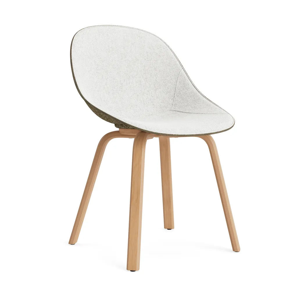 Mat 椅子 前饰面软包, Hallingdal 110_海藻色_山毛榉 Normann Copenhagen