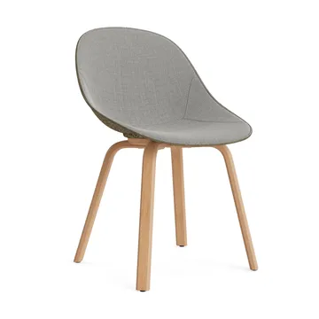 Mat 椅子 前饰面软包 - Remix 133_海藻色_山毛榉 - Normann Copenhagen