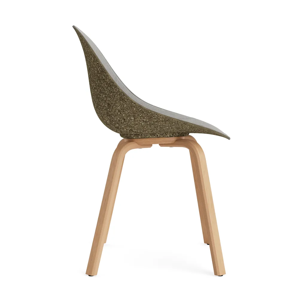 Mat 椅子 前饰面软包, Remix 133_海藻色_山毛榉 Normann Copenhagen