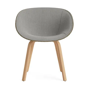 Mat 扶手椅 前饰面软包 - Remix 133_海藻色_山毛榉 - Normann Copenhagen