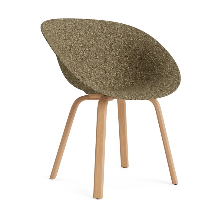 Mat 扶手椅 - 海藻色_山毛榉 - Normann Copenhagen
