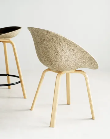 Mat 扶手椅 - 海藻色_山毛榉 - Normann Copenhagen