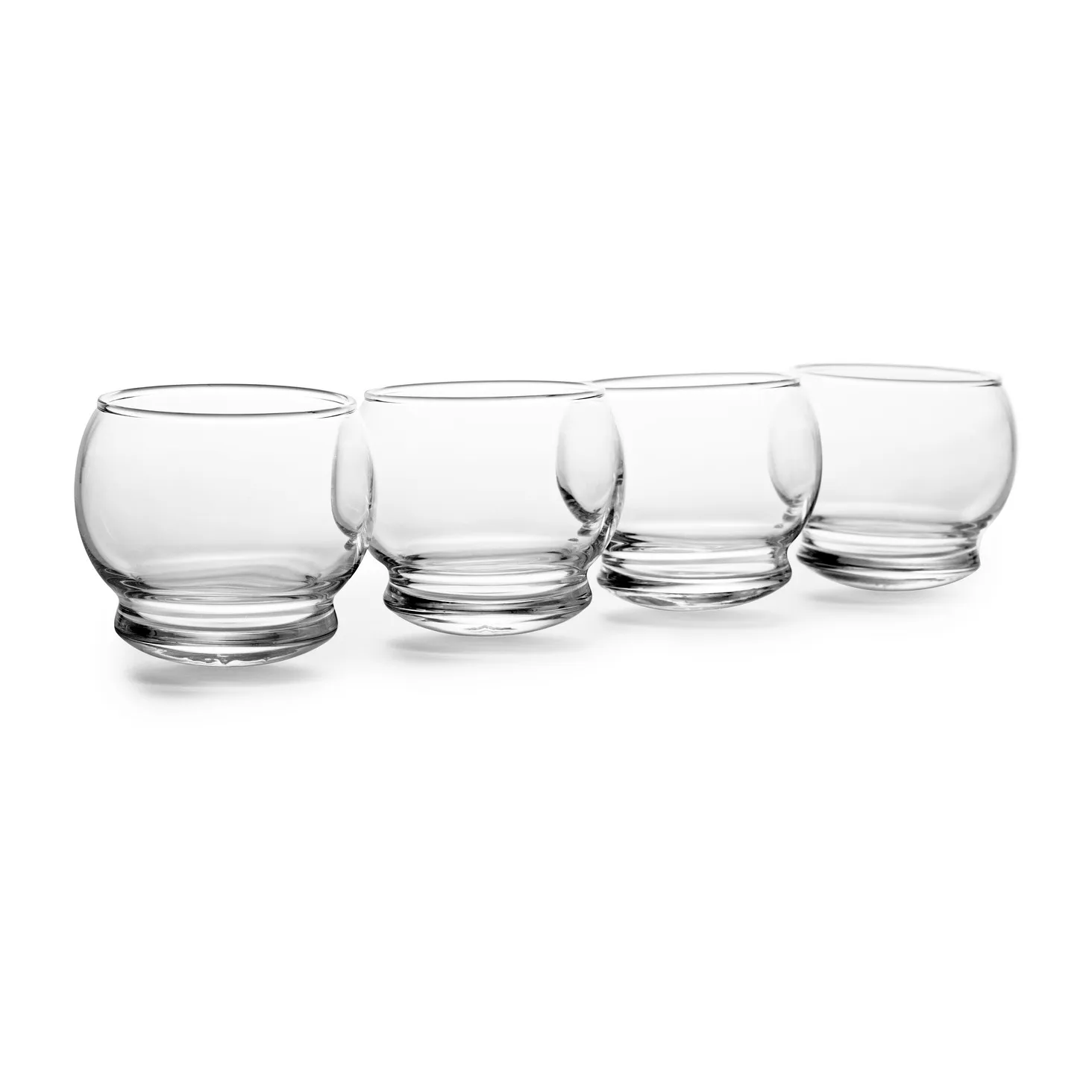 Normann Copenhagen 摇摆不倒杯（四只装）, 25 cl Normann Copenhagen