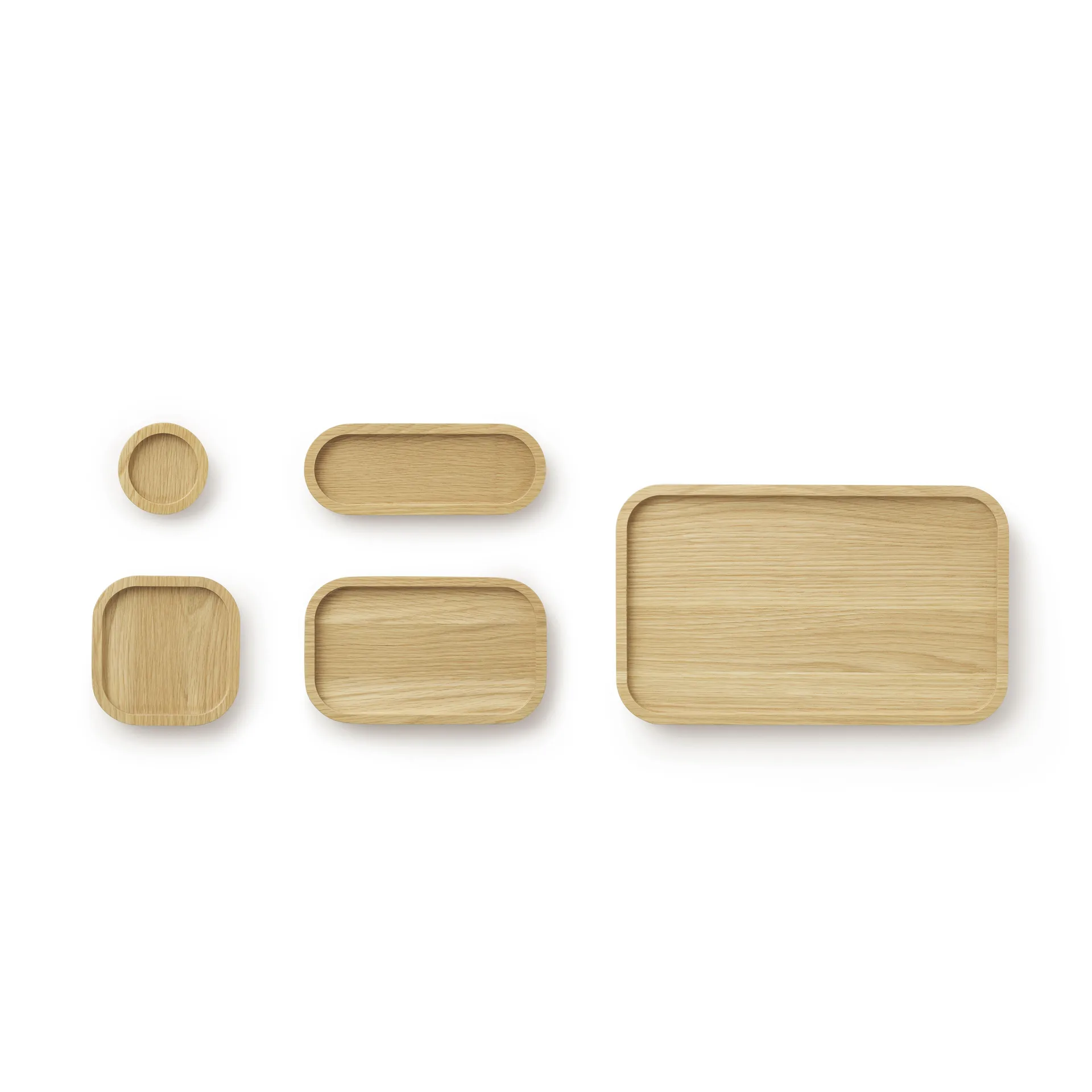Normann Copenhagen Astro系列实木收纳托盘, 8x20 cm Normann Copenhagen