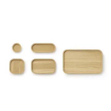 Normann Copenhagen Astro系列实木收纳托盘 - 8x20 cm - Normann Copenhagen