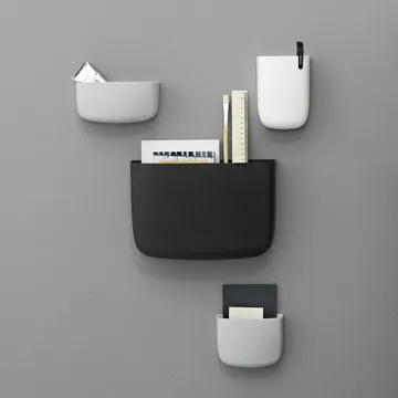 Normann Copenhagen 黑色壁挂收纳盒 - nr 4 - Normann Copenhagen
