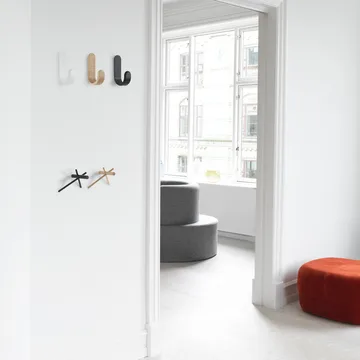 Normann Sticks 衣架 - 自然色_两件装 - Normann Copenhagen