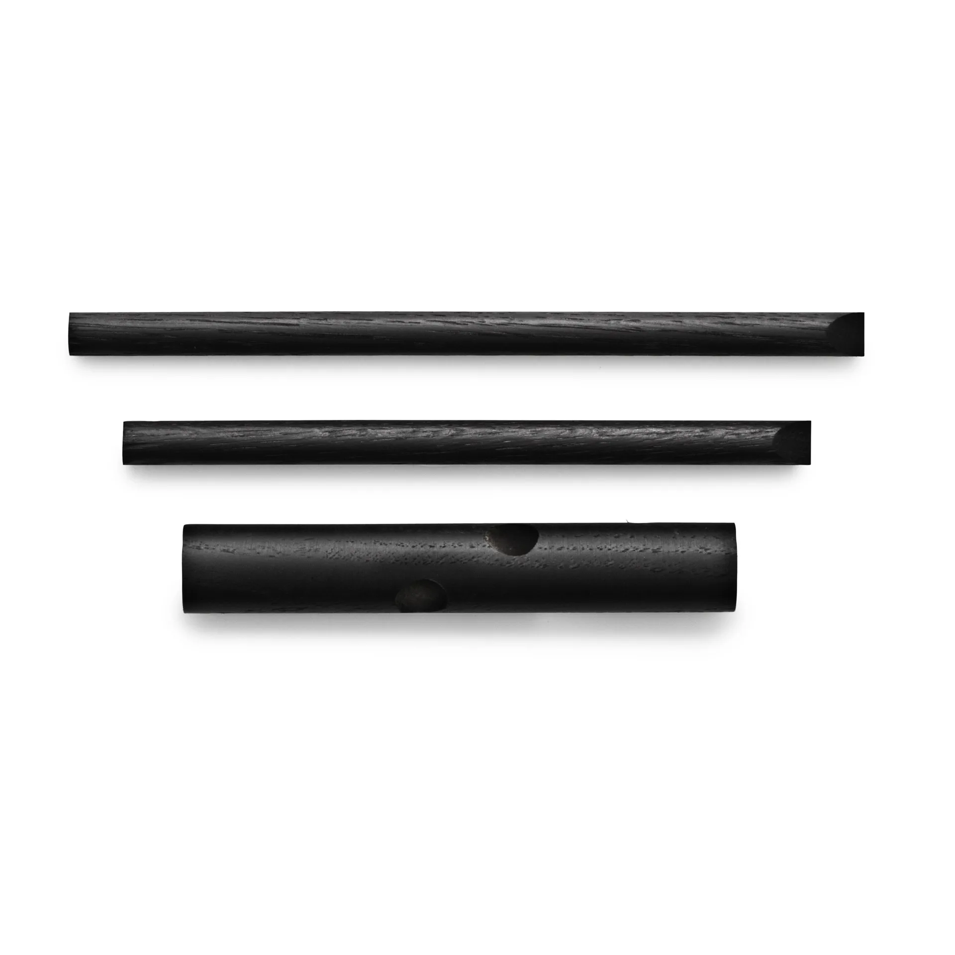Normann Sticks 衣架, 黑色_两件装 Normann Copenhagen