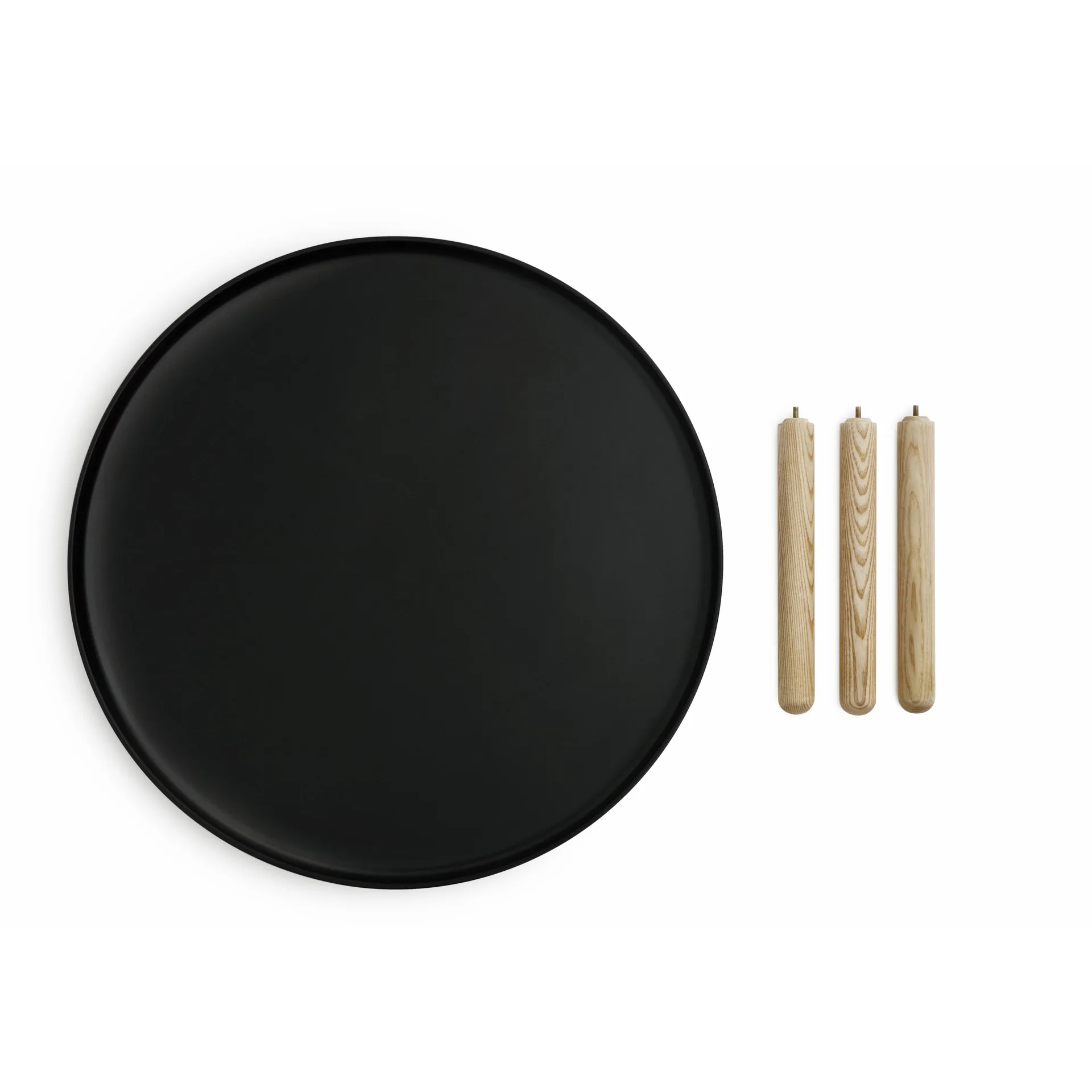 Normann Tablo 桌子 black-ash, small Normann Copenhagen