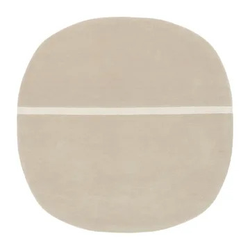 Oona 北欧地毯140x140cm - 沙色 - Normann Copenhagen