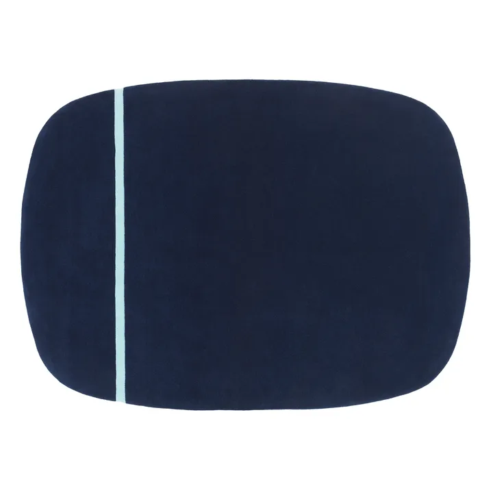 Oona 北欧地毯175x240cm - 蓝色 - Normann Copenhagen