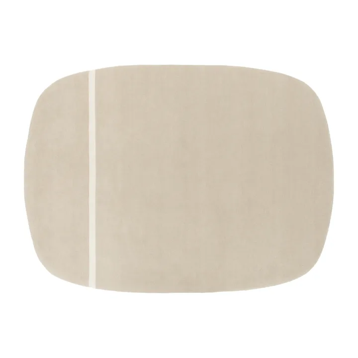 Oona 北欧地毯175x240cm - 沙色 - Normann Copenhagen
