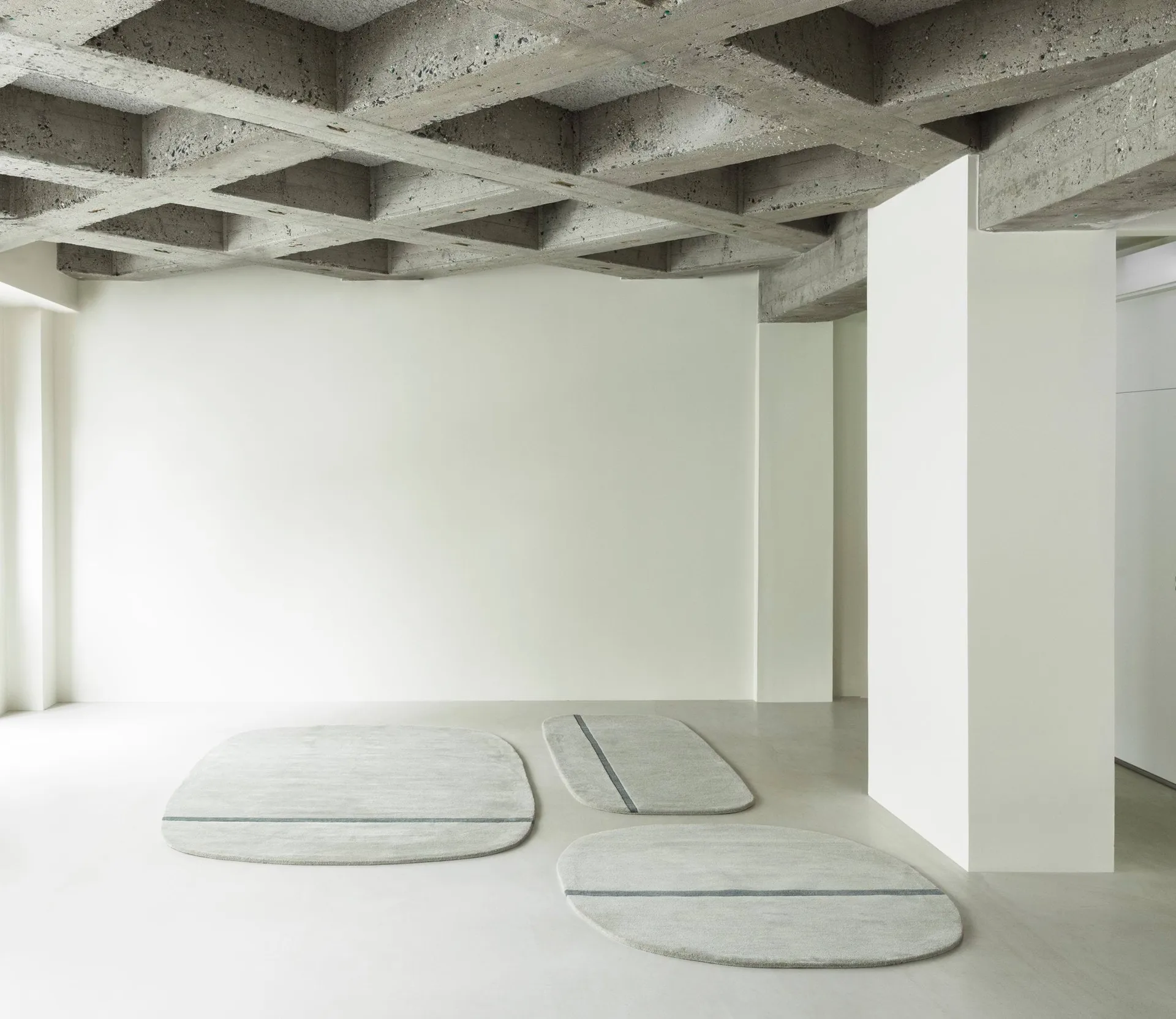 Oona 地毯90x200cm, 灰色 Normann Copenhagen