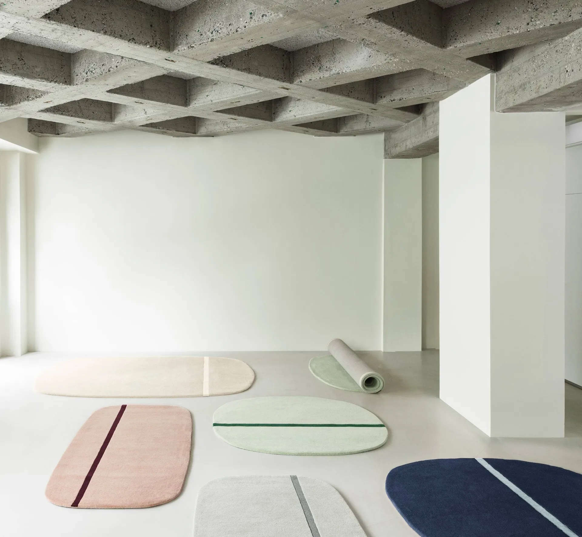 Oona 地毯90x200cm, 灰色 Normann Copenhagen