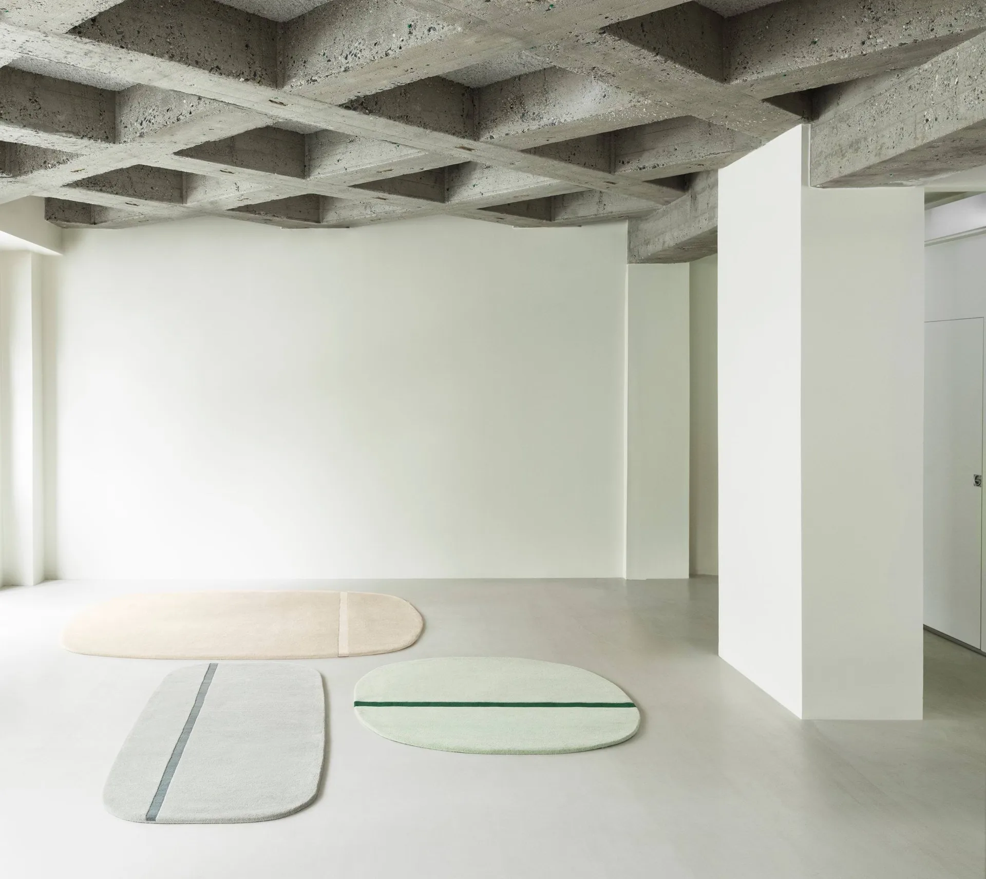 Oona 地毯90x200cm, 灰色 Normann Copenhagen