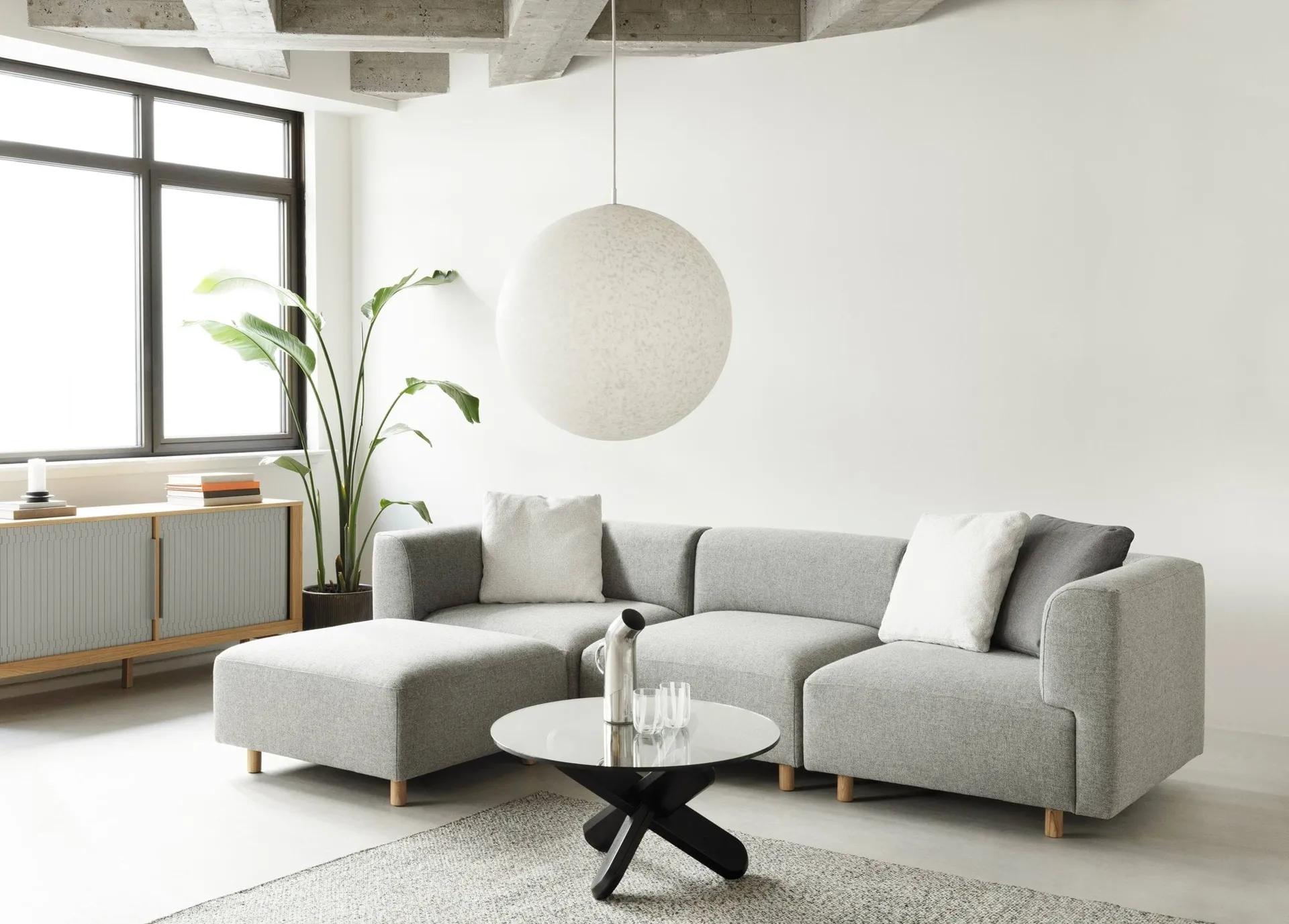 Pix 北欧简约设计吊灯Ø60cm, 白色 Normann Copenhagen