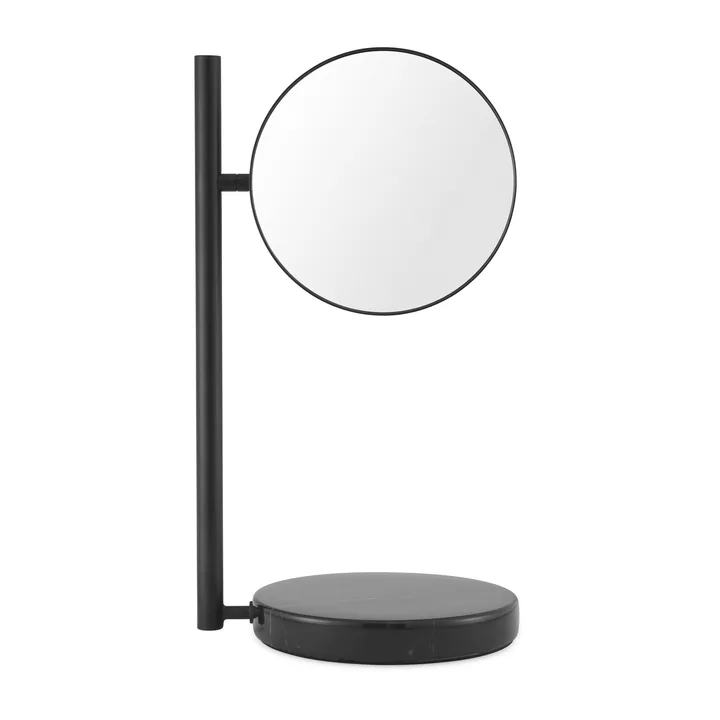Pose 双面台式镜子 - 黑色 - Normann Copenhagen