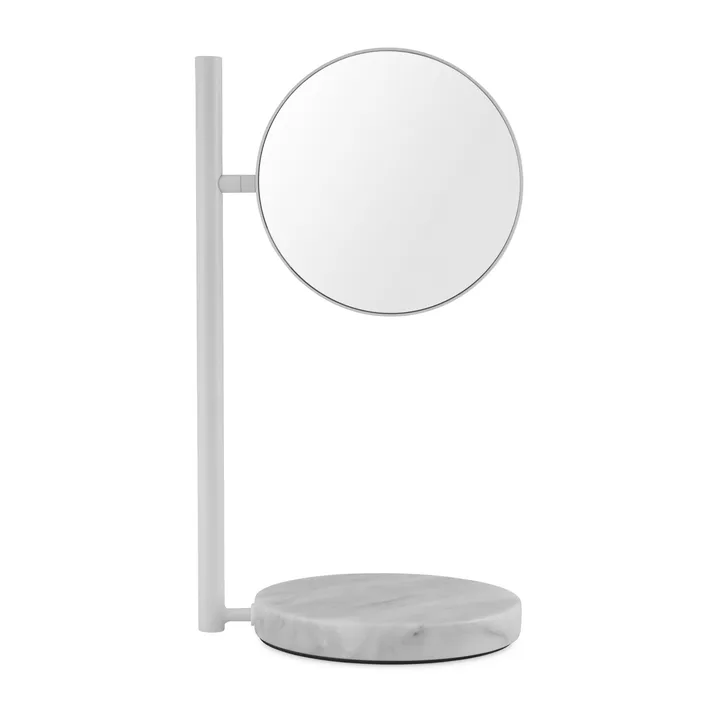 Pose 双面台式镜子 - 白色 - Normann Copenhagen