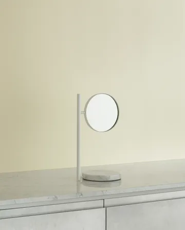 Pose 双面台式镜子 - 白色 - Normann Copenhagen