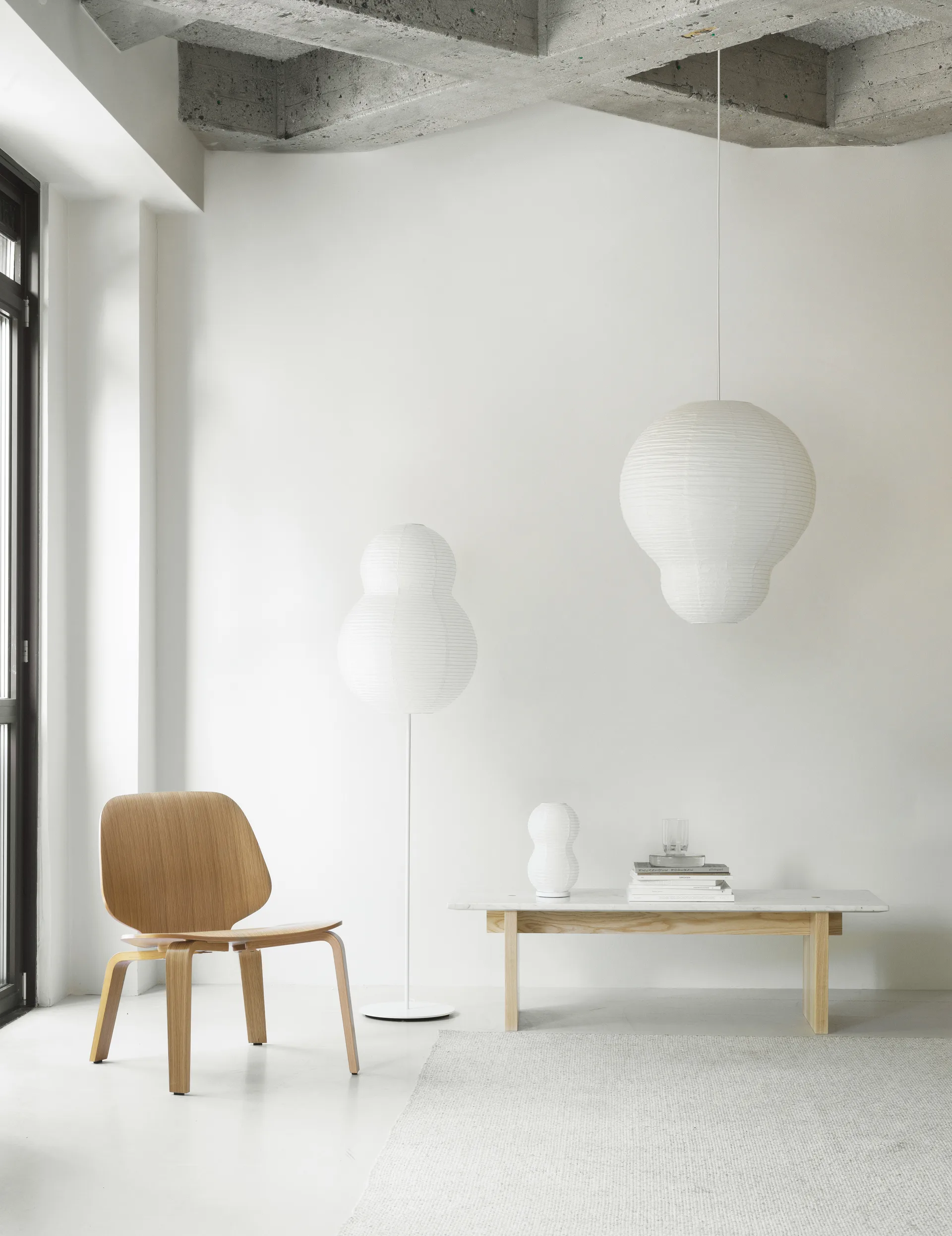 Puff Bubble落地灯, 白色 Normann Copenhagen