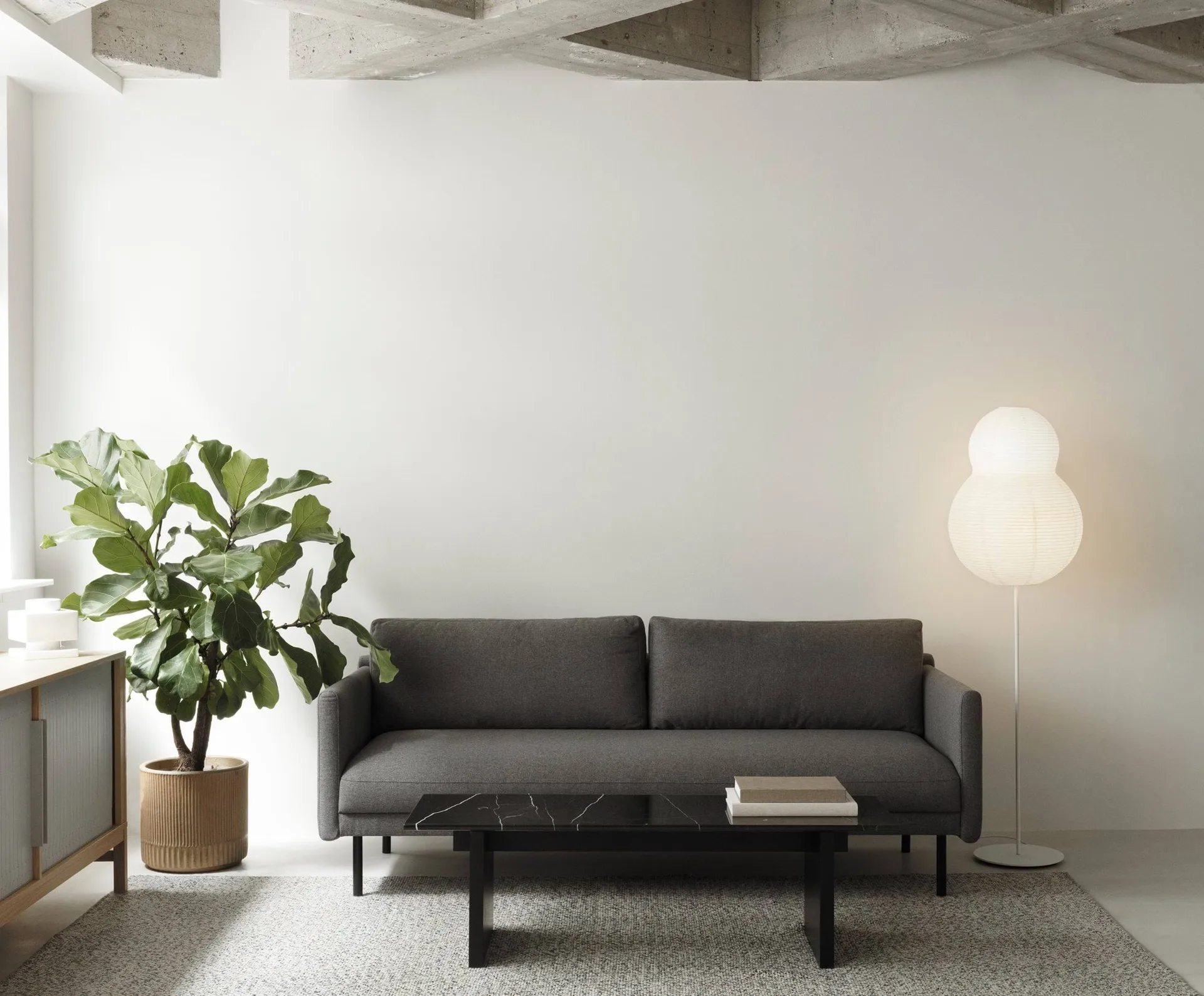 Puff Bubble落地灯, 白色 Normann Copenhagen