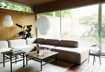Puff Bulb灯罩60x75cm - 白色 - Normann Copenhagen