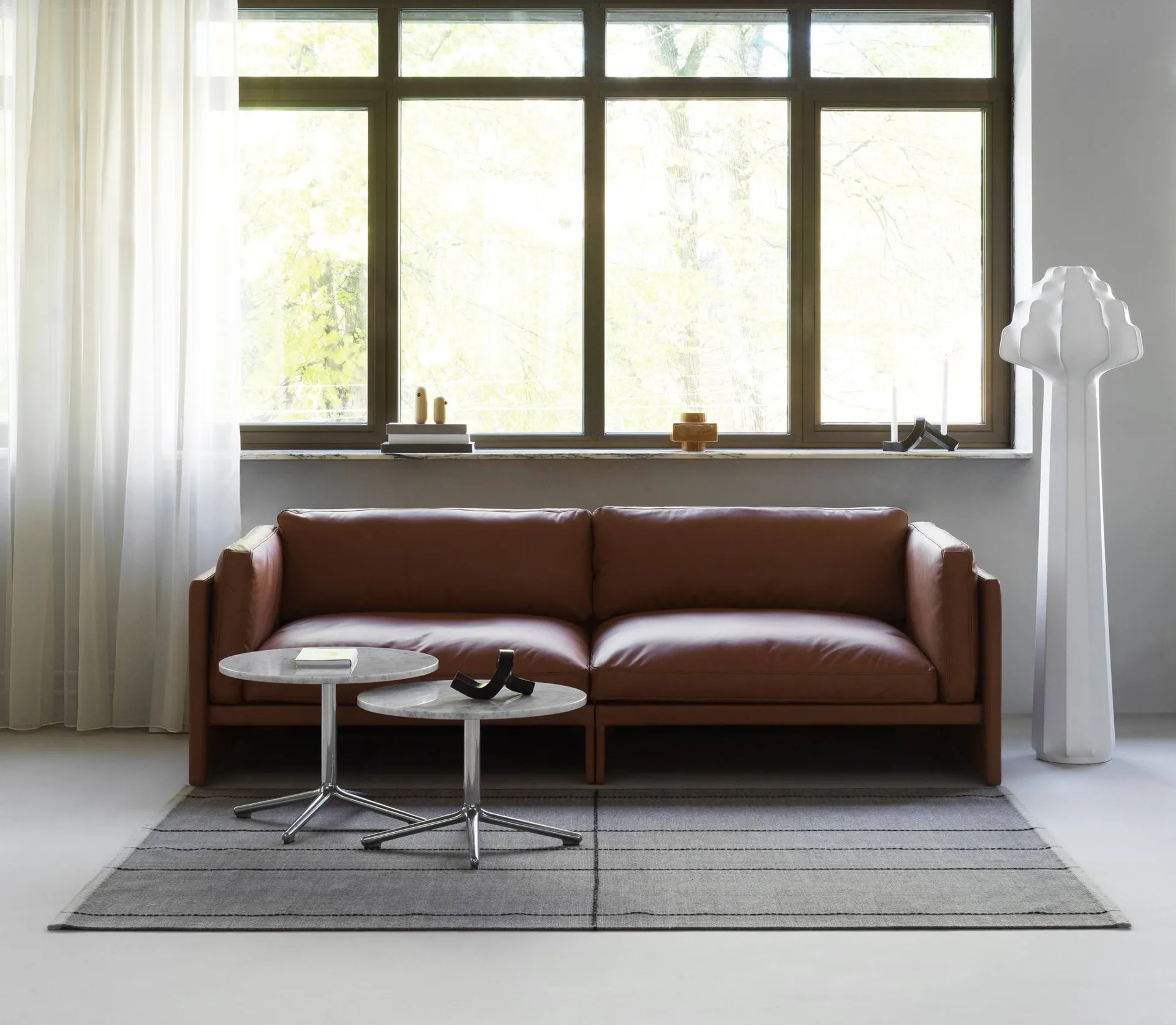 Seam 长条地毯 80x250cm, 蓝色系_80x250cm Normann Copenhagen
