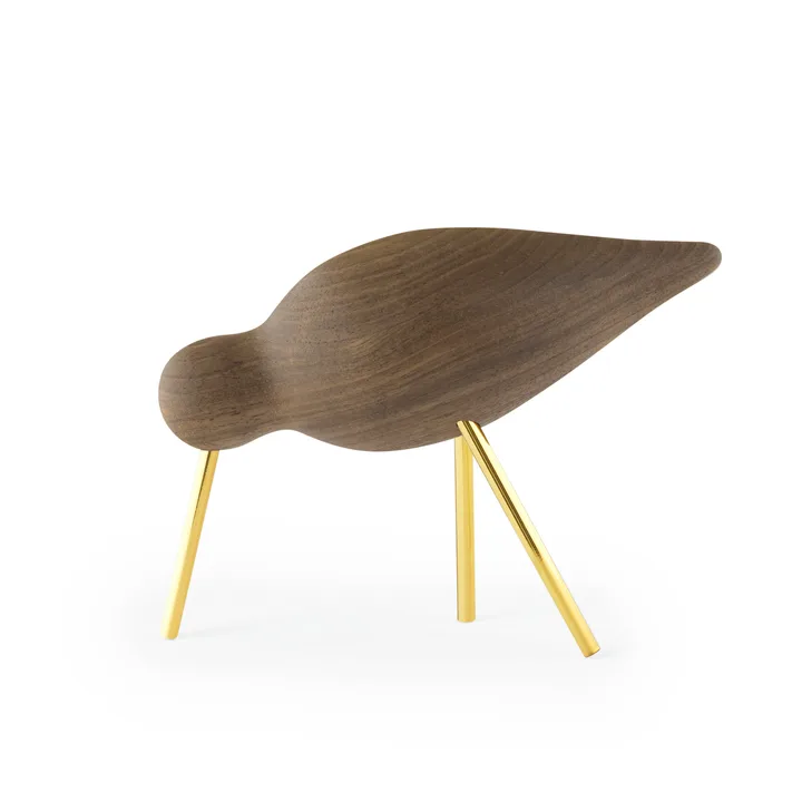 Shorebird 胡桃木黄铜款 - 中号 - Normann Copenhagen