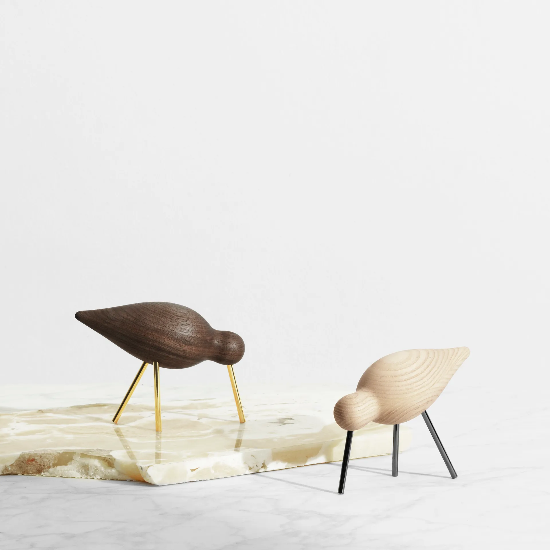 Shorebird 胡桃木黄铜款, 中号 Normann Copenhagen