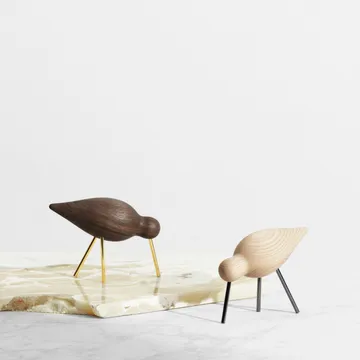 Shorebird 胡桃木黄铜款 - 中号 - Normann Copenhagen
