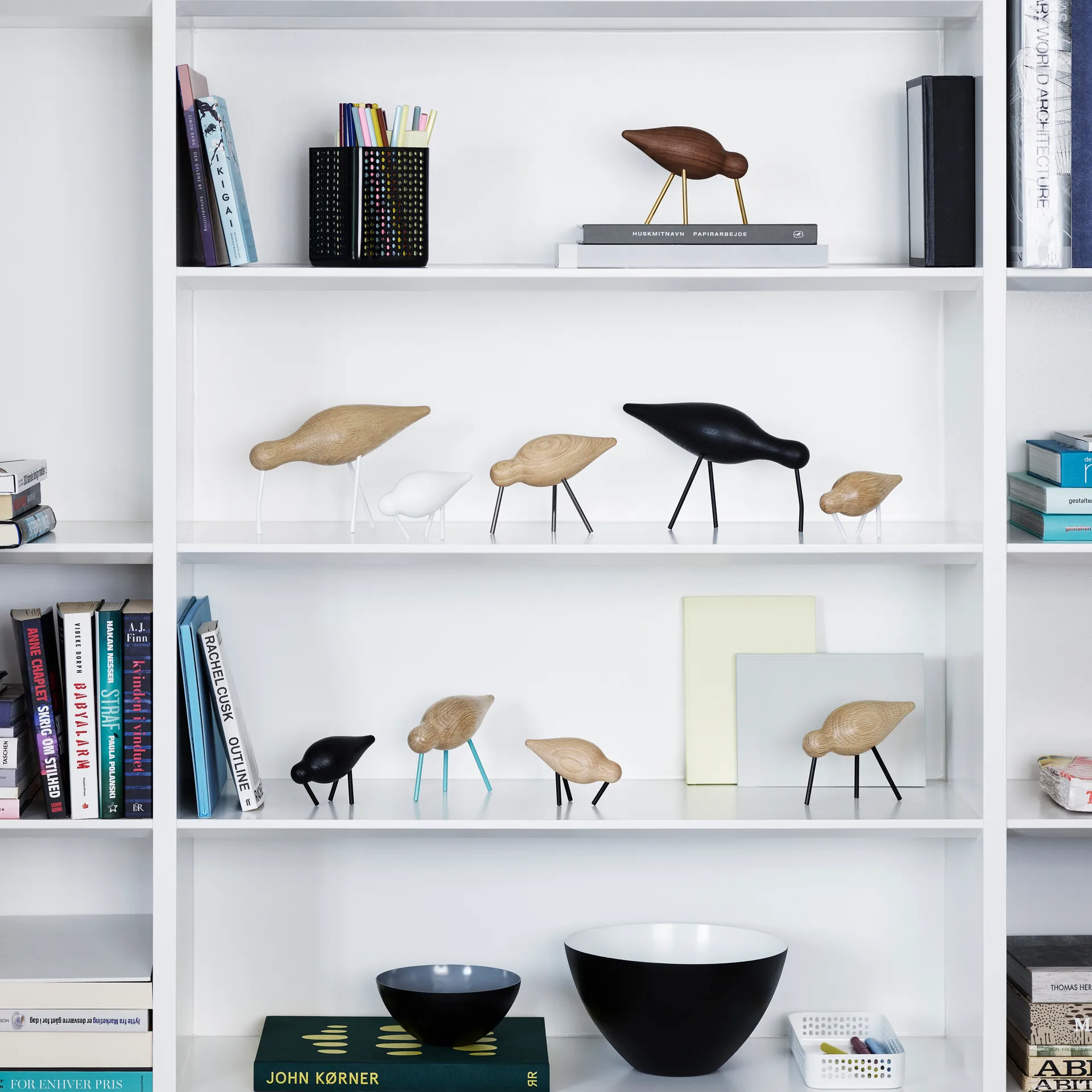 Shorebird 胡桃木黄铜款, 中号 Normann Copenhagen