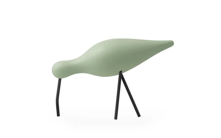 Shorebird大号摆件22cm装饰品 - 绿色 - Normann Copenhagen