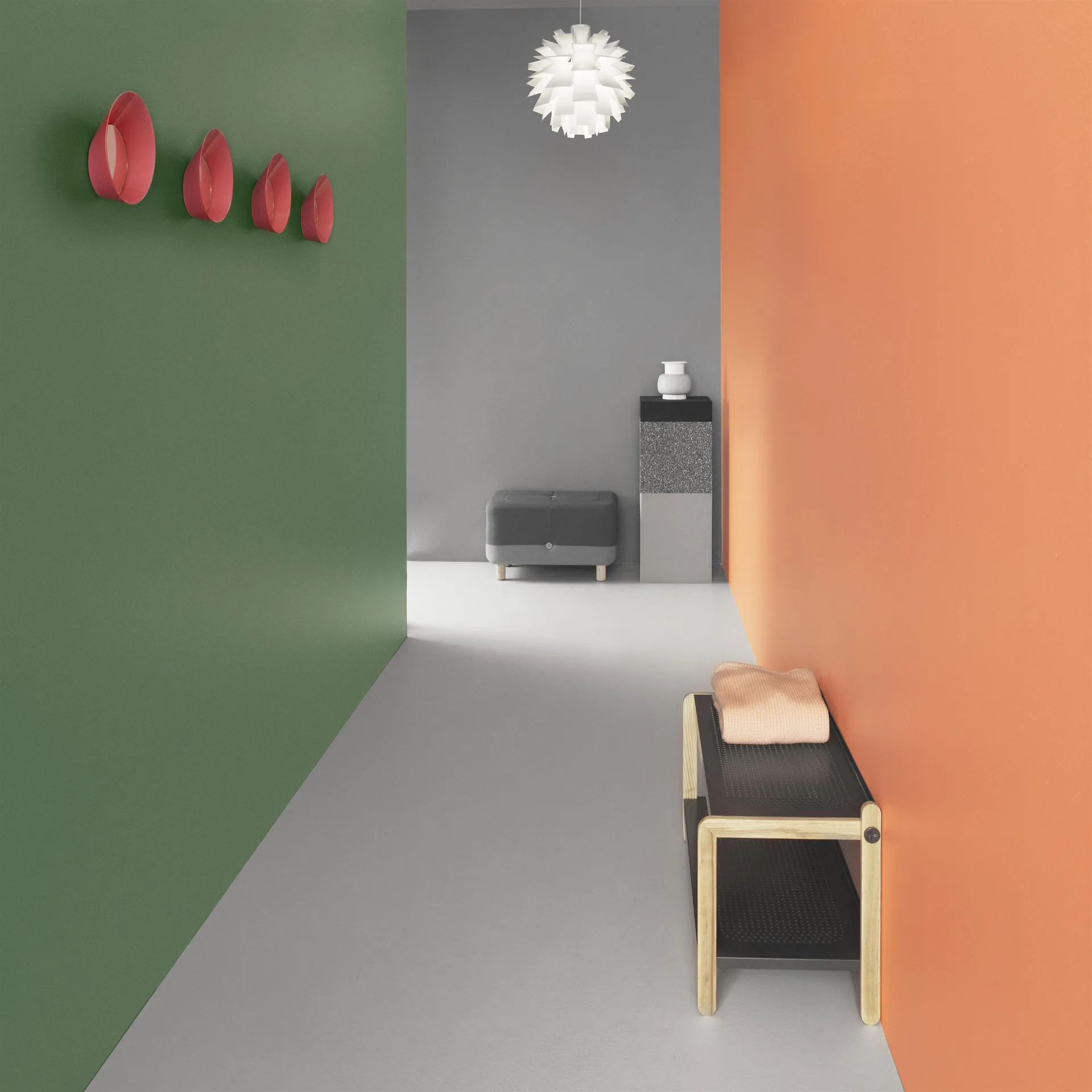 Sko shoe shelf, 灰色 Normann Copenhagen