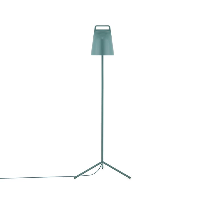 Stage 落地灯 - Petrol 绿色, powder-coated steel - Normann Copenhagen