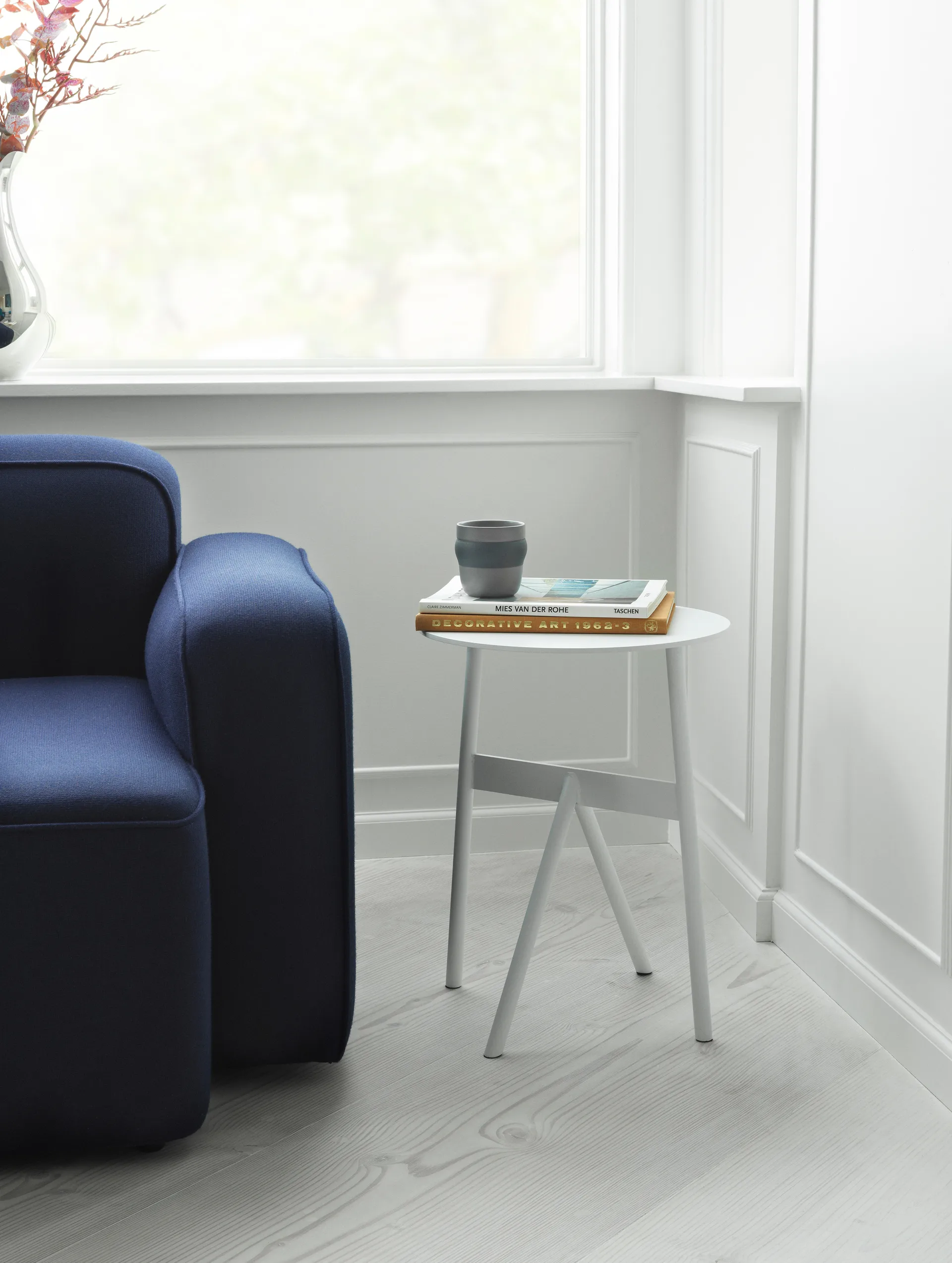 Stock Table 边几Ø37cm 高46cm, 白色 Normann Copenhagen