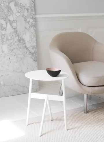 Stock Table 边几Ø37cm 高46cm - 白色 - Normann Copenhagen
